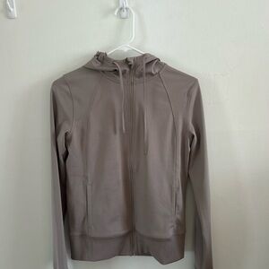 Velocity Women's Beige Varsity Jacket